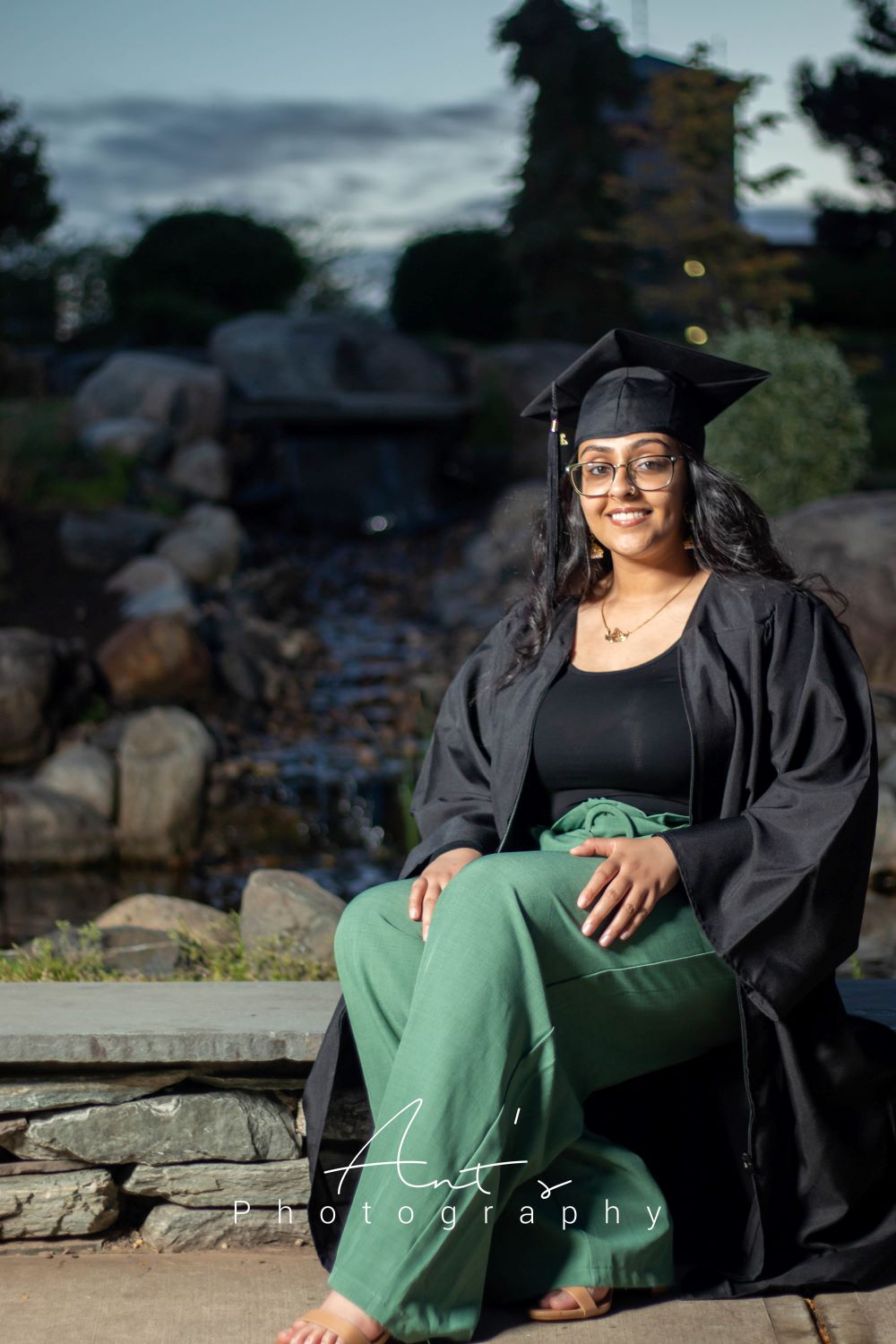 Connecticut graduation photo session